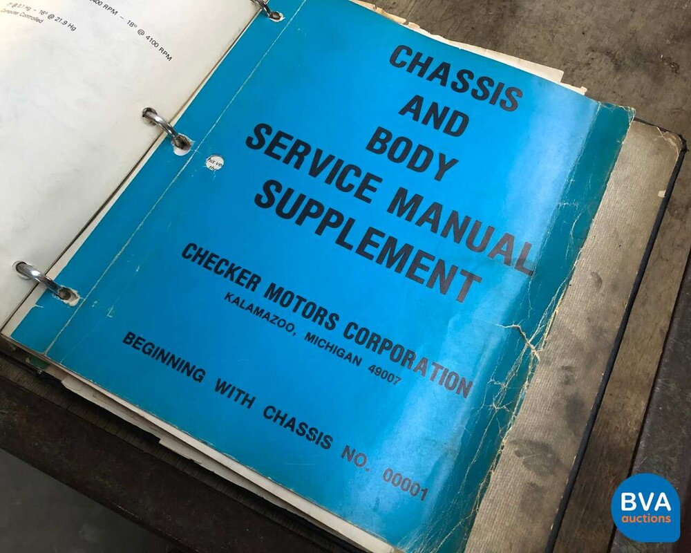 Chevrolette Yellow Cab Taxi, 1982.