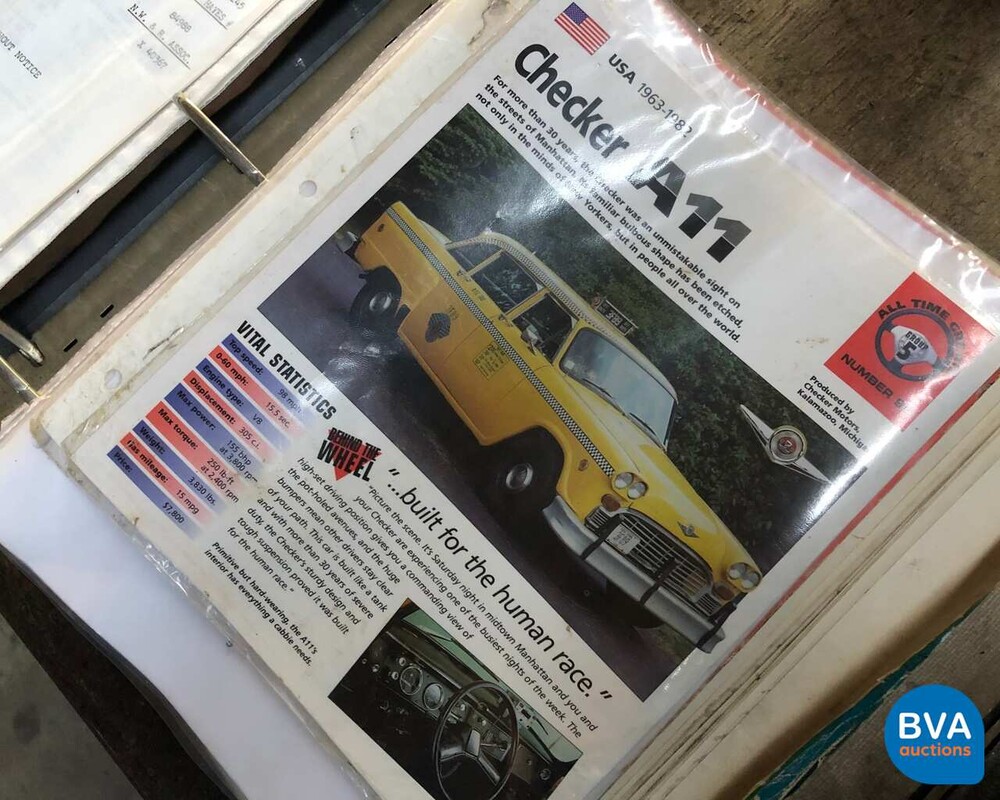 Chevrolette Yellow Cab Taxi, 1982.