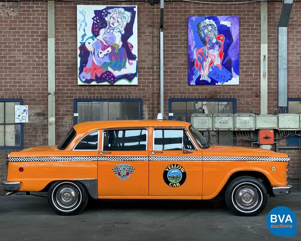 Chevrolette Yellow Cab Taxi, 1982.