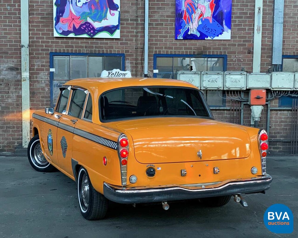 Chevrolette Yellow Cab Taxi, 1982.
