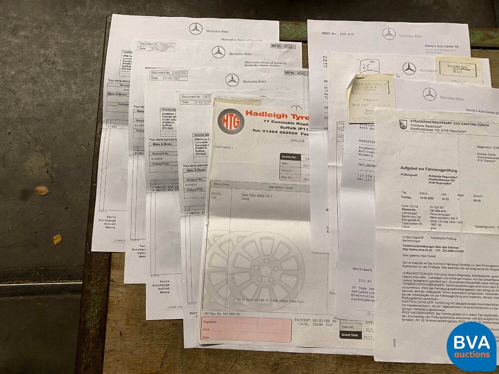 Mercedes-Benz 500E W124 326PS 1991, 84-ZB-LX.