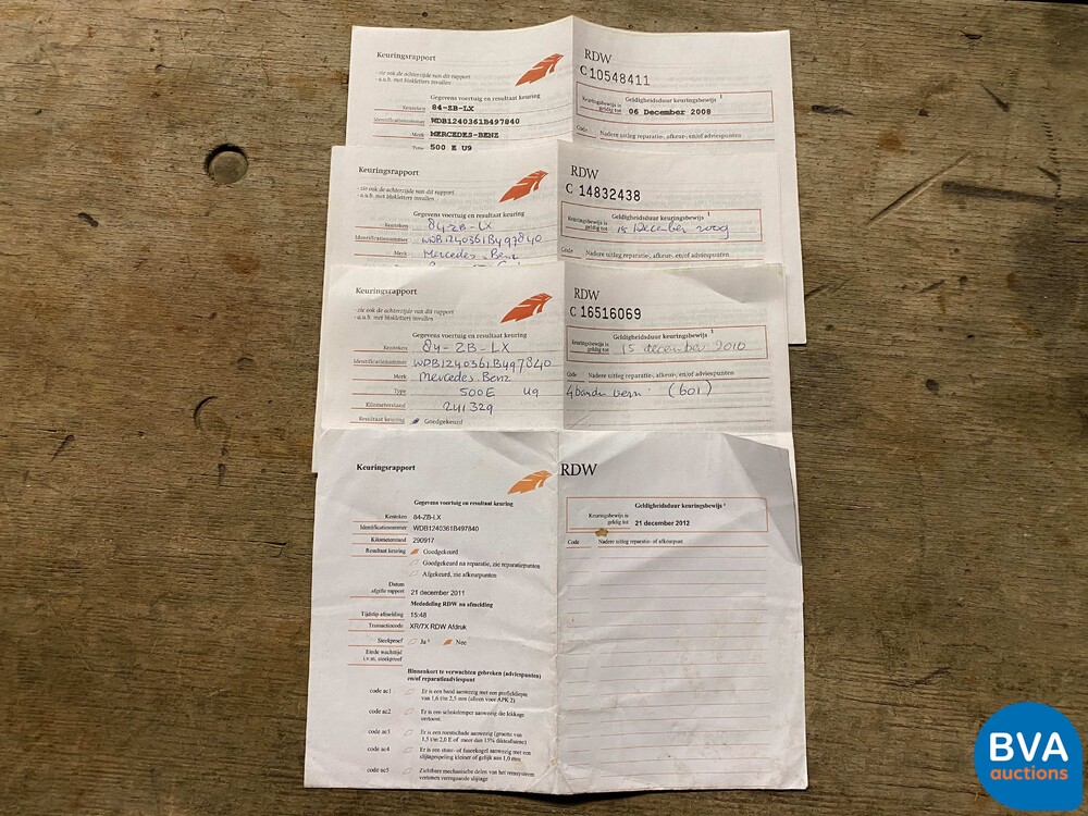 Mercedes-Benz 500E W124 326PS 1991, 84-ZB-LX.