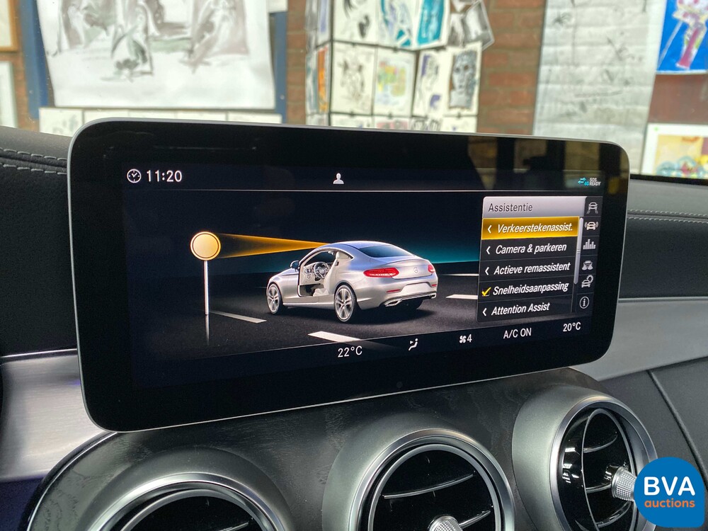 Mercedes-Benz C43 AMG Coupé Facelift C-Klasse 390PS 4matic -Garantie-.