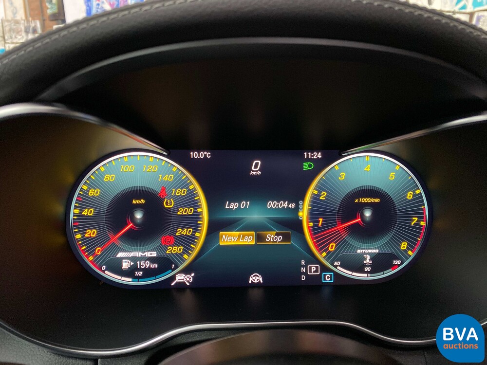 Mercedes-Benz C43 AMG Coupé Facelift C-Klasse 390PS 4matic -Garantie-.