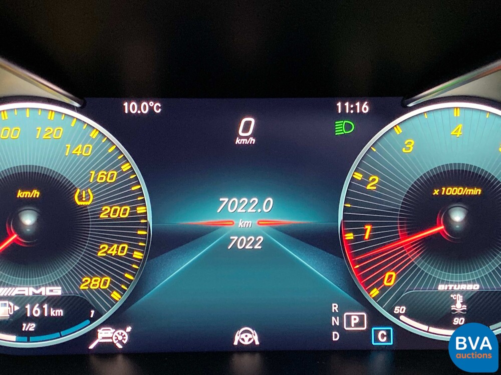 Mercedes-Benz C43 AMG Coupé Facelift C-Klasse 390PS 4matic -Garantie-.