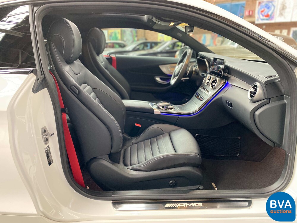 Mercedes-Benz C43 AMG Coupé Facelift C-Klasse 390PS 4matic -Garantie-.