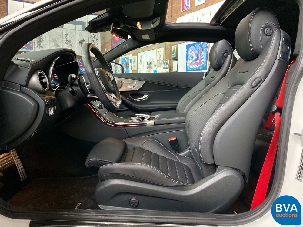 Mercedes-Benz C43 AMG Coupé Facelift C-Klasse 390PS 4matic -Garantie-.