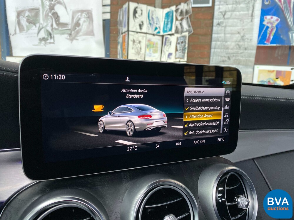 Mercedes-Benz C43 AMG Coupé Facelift C-Klasse 390PS 4matic -Garantie-.