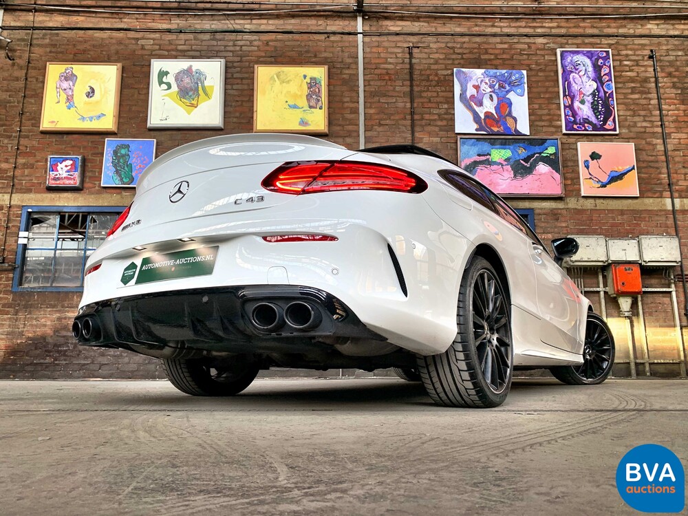 Mercedes-Benz C43 AMG Coupé Facelift C-Klasse 390PS 4matic -Garantie-.