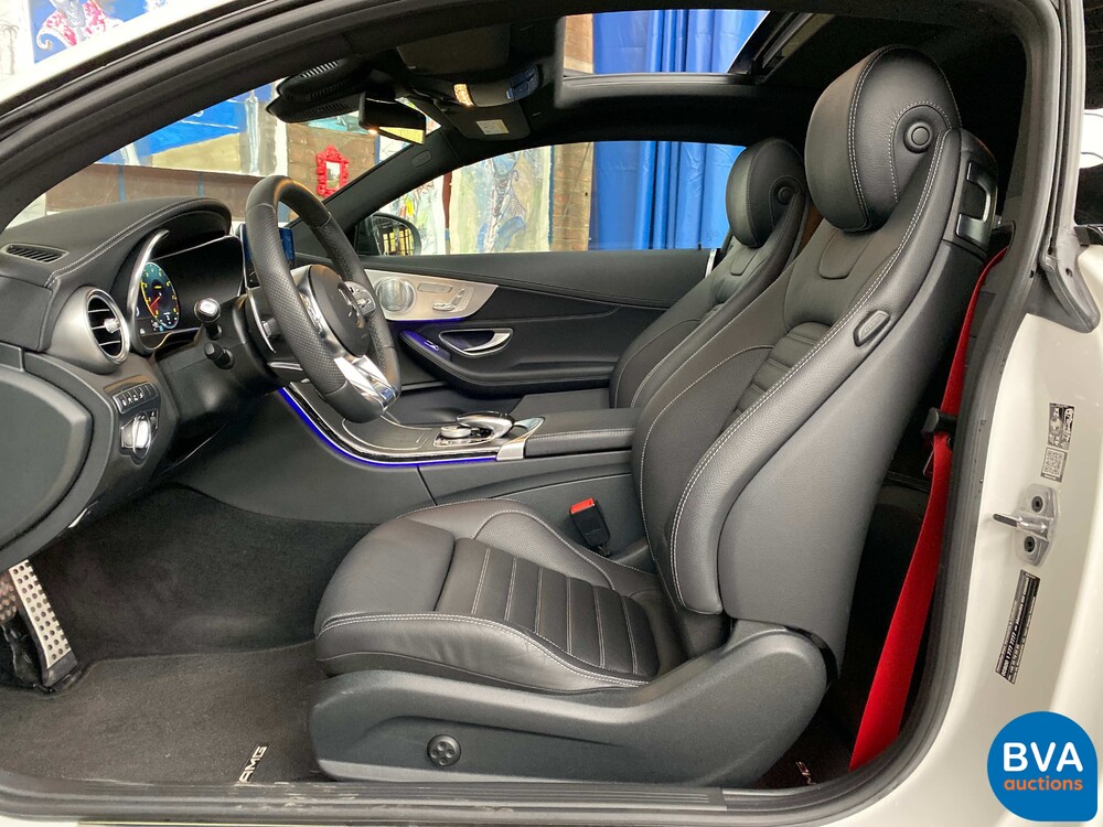 Mercedes-Benz C43 AMG Coupé Facelift C-Klasse 390PS 4matic -Garantie-.