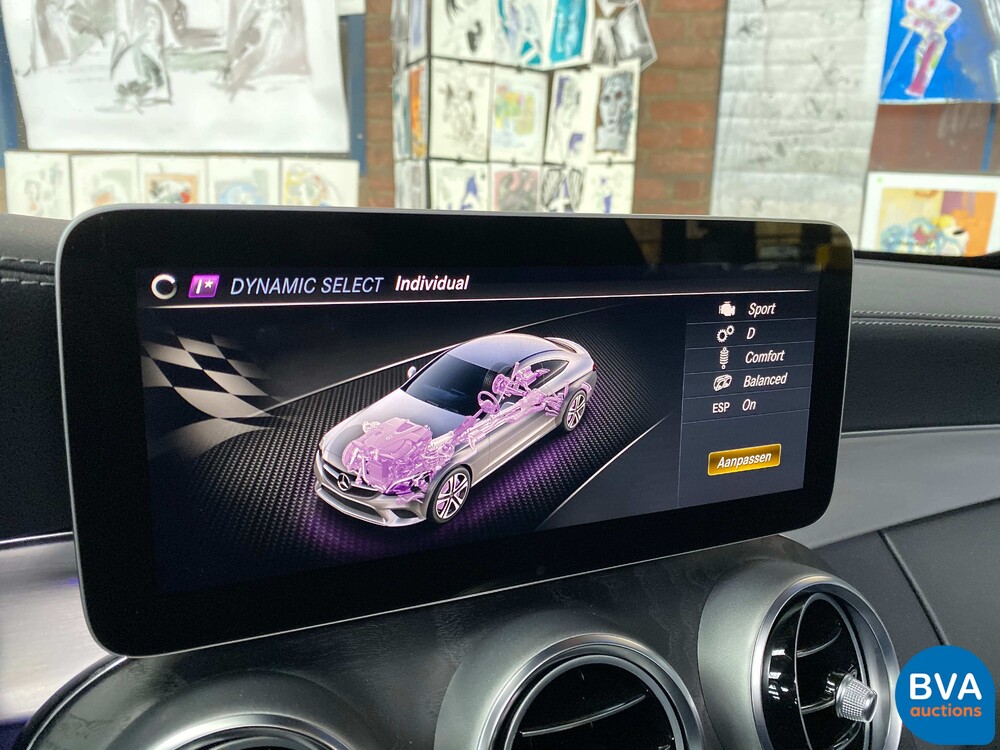 Mercedes-Benz C43 AMG Coupé Facelift C-Klasse 390PS 4matic -Garantie-.