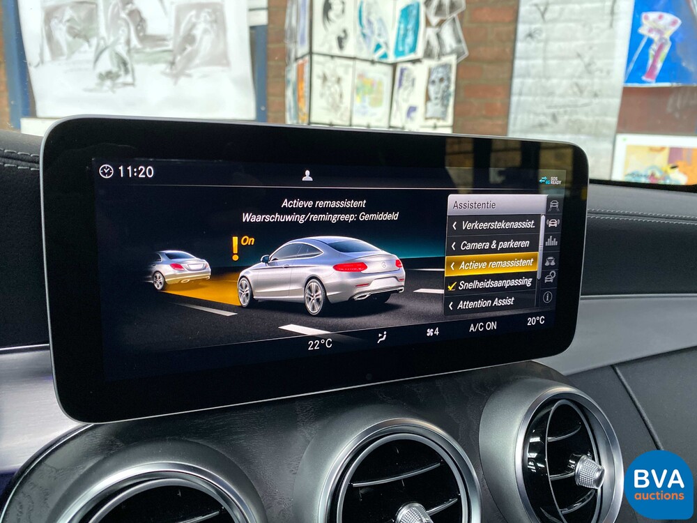 Mercedes-Benz C43 AMG Coupé Facelift C-Klasse 390PS 4matic -Garantie-.