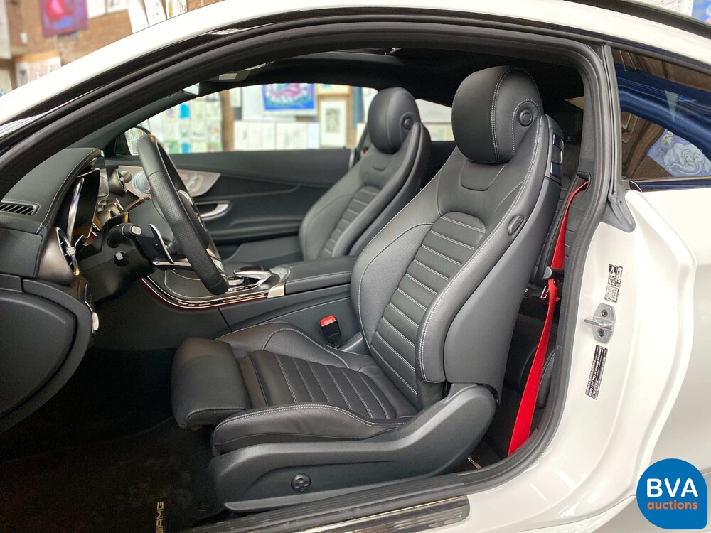 Mercedes-Benz C43 AMG Coupé Facelift C-Klasse 390PS 4matic -Garantie-.