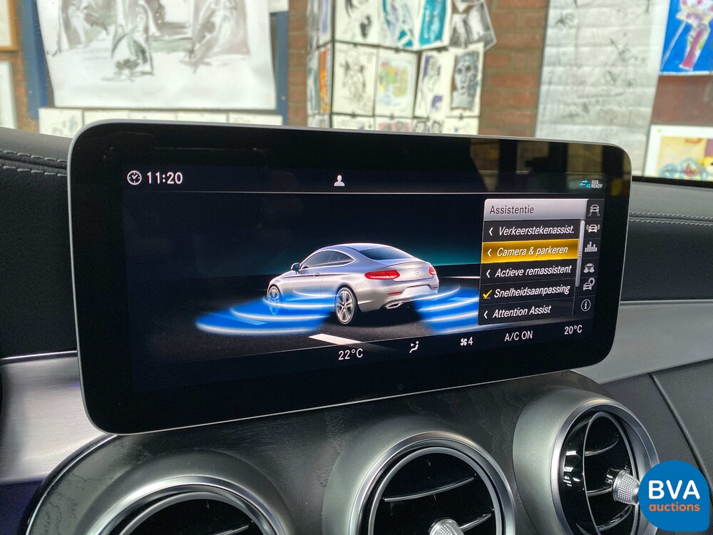 Mercedes-Benz C43 AMG Coupé Facelift C-Klasse 390PS 4matic -Garantie-.