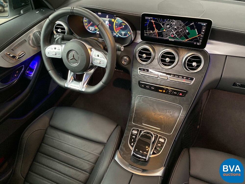 Mercedes-Benz C43 AMG Coupé Facelift C-Klasse 390PS 4matic -Garantie-.