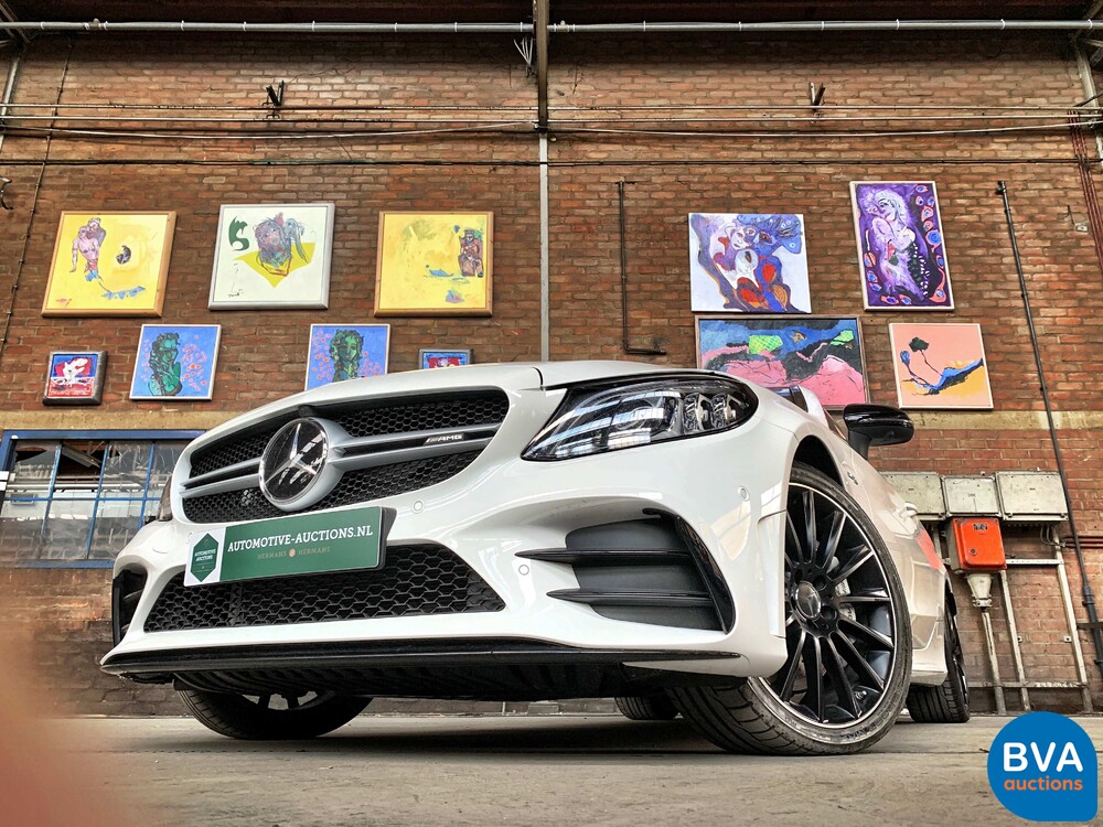 Mercedes-Benz C43 AMG Coupé Facelift C-Klasse 390PS 4matic -Garantie-.