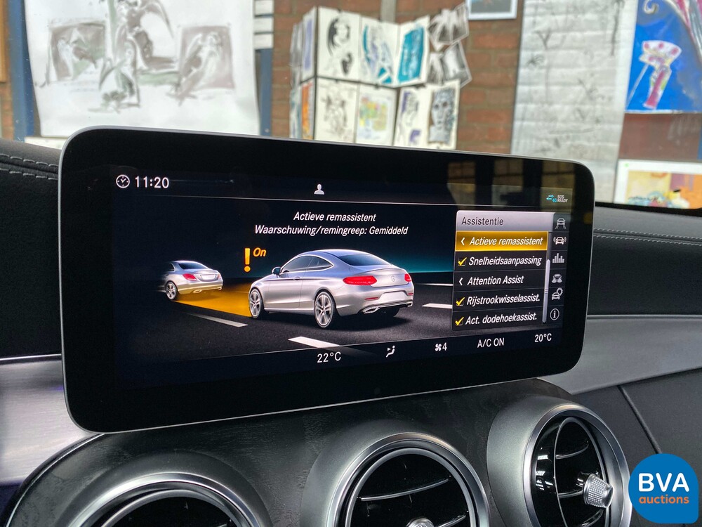 Mercedes-Benz C43 AMG Coupé Facelift C-Klasse 390PS 4matic -Garantie-.