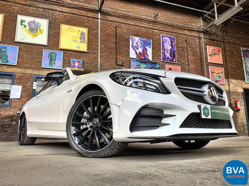 Mercedes-Benz C43 AMG Coupé Facelift C-Klasse 390PS 4matic -Garantie-.