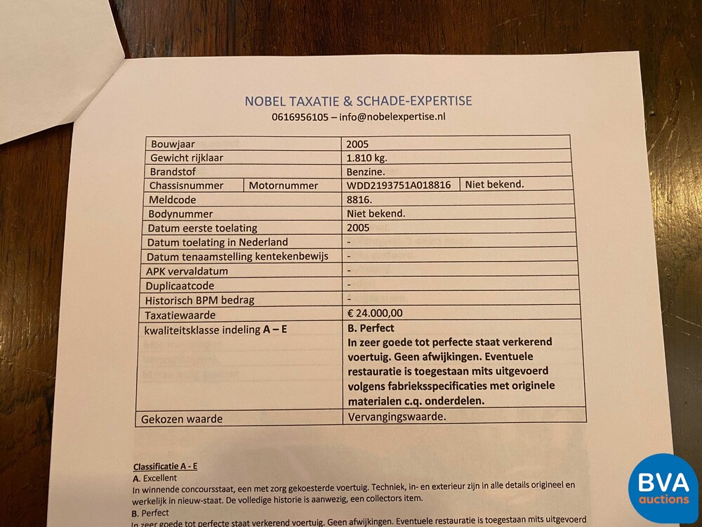 Mercedes-Benz CLS500 V8 306PS 2005.