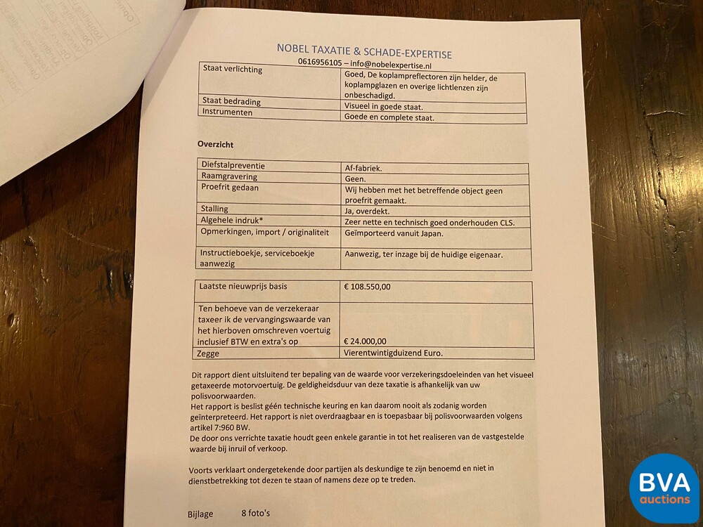 Mercedes-Benz CLS500 V8 306PS 2005.