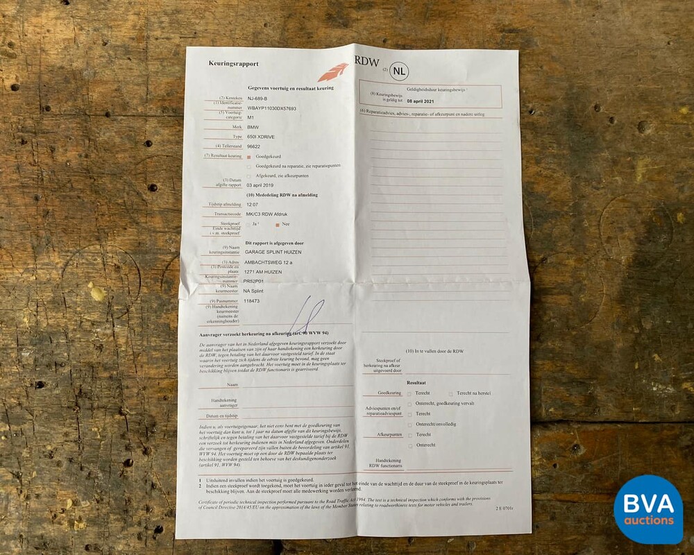 BMW 650i xDrive Cabriolet 450 PS 2013, NJ-689-B.