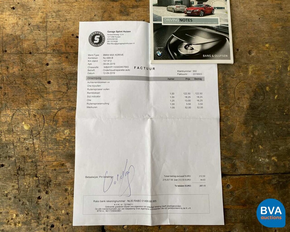 BMW 650i xDrive Cabriolet 450 PS 2013, NJ-689-B.