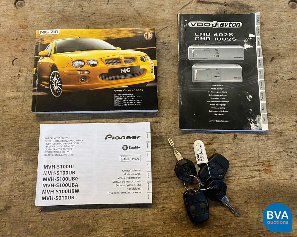 MG ZR 1.4 103pk -Org.NL- 2003, 23-ND-NR