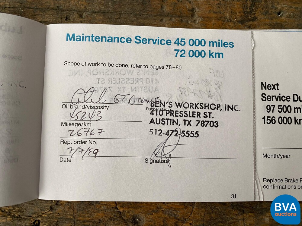 Mercedes-Benz SL500 R129 V8 1995.