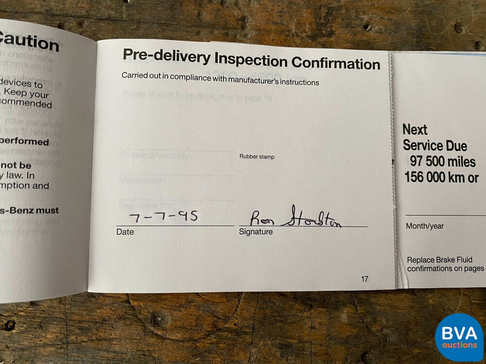 Mercedes-Benz SL500 R129 V8 1995.