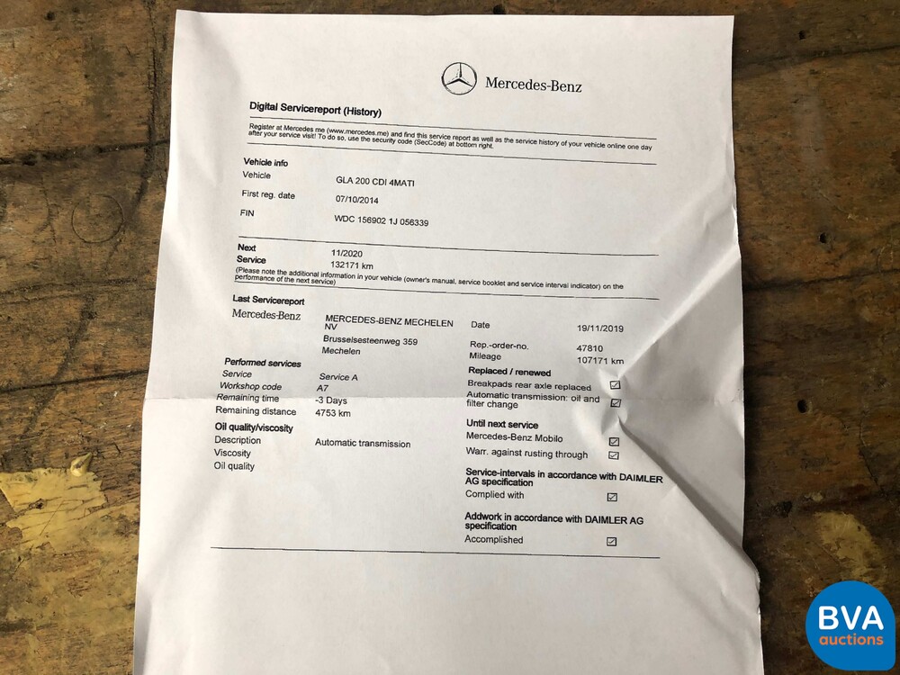 Mercedes-Benz GLA 200 CDI 4Matic 2014.