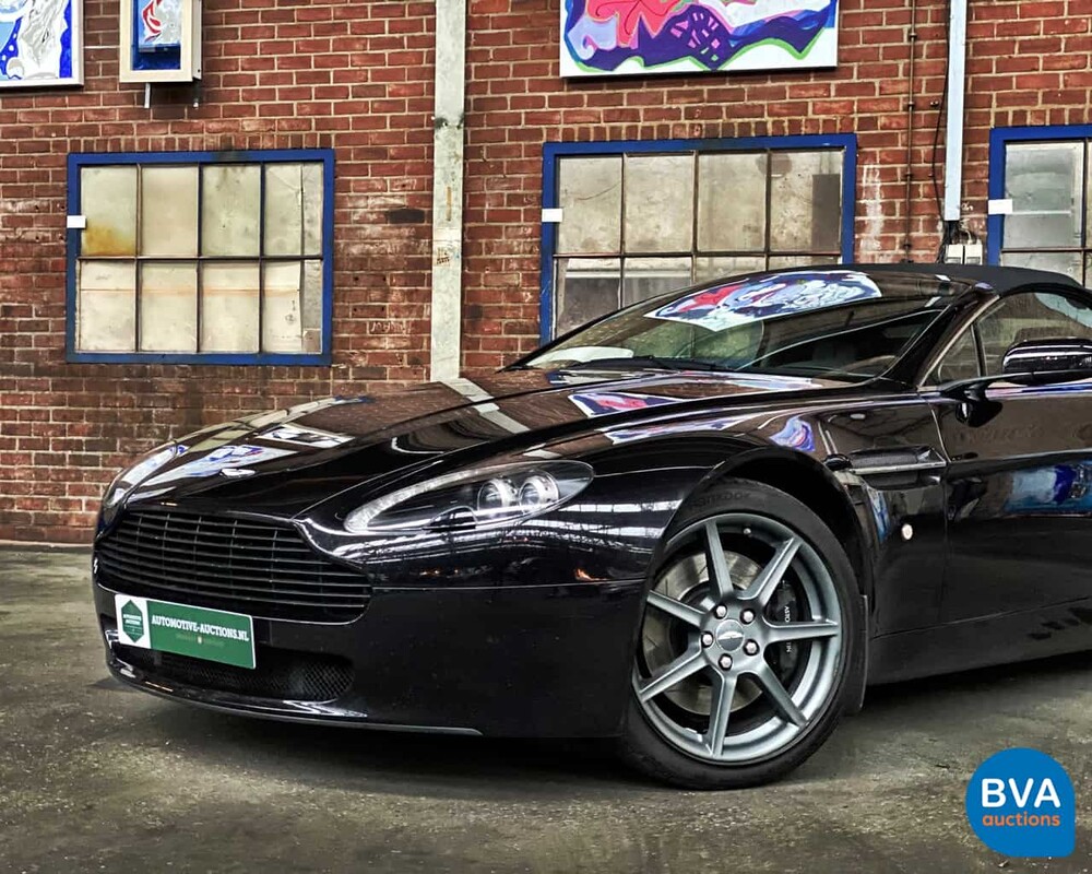 Aston Martin V8 Vantage Cabrio 4.3 V8 385hp 2007, ZR-559-Z.
