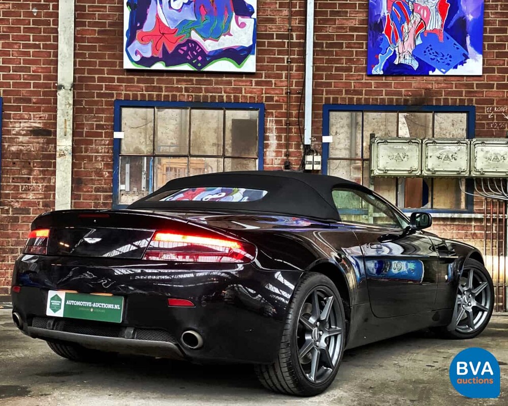 Aston Martin V8 Vantage Cabrio 4.3 V8 385hp 2007, ZR-559-Z.
