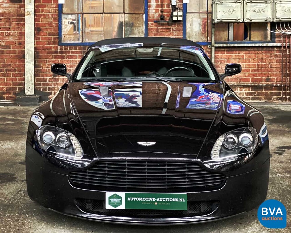 Aston Martin V8 Vantage Cabrio 4.3 V8 385hp 2007, ZR-559-Z.