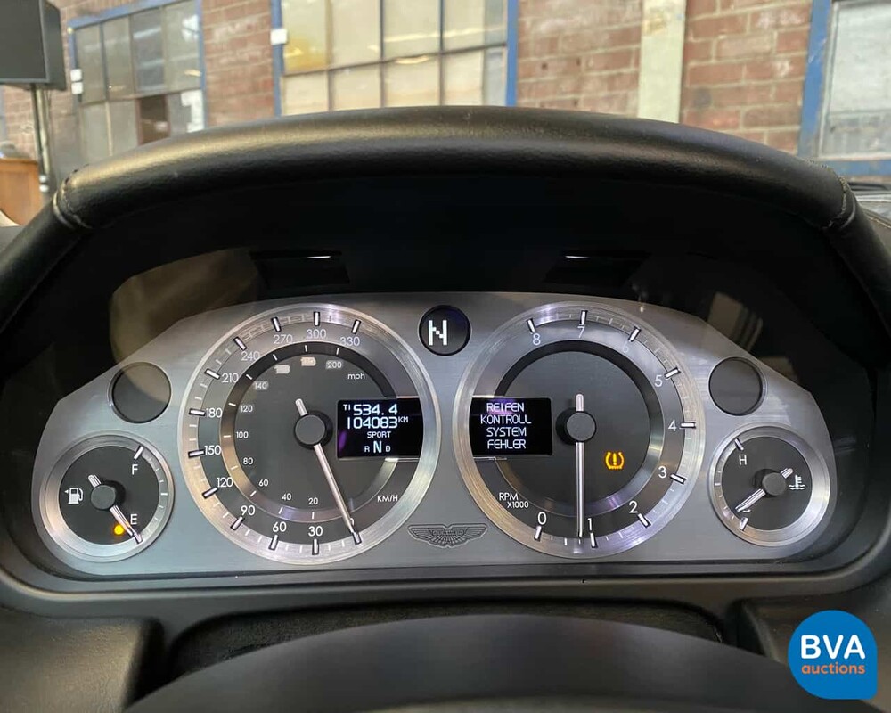 Aston Martin V8 Vantage Cabrio 4.3 V8 385hp 2007, ZR-559-Z.