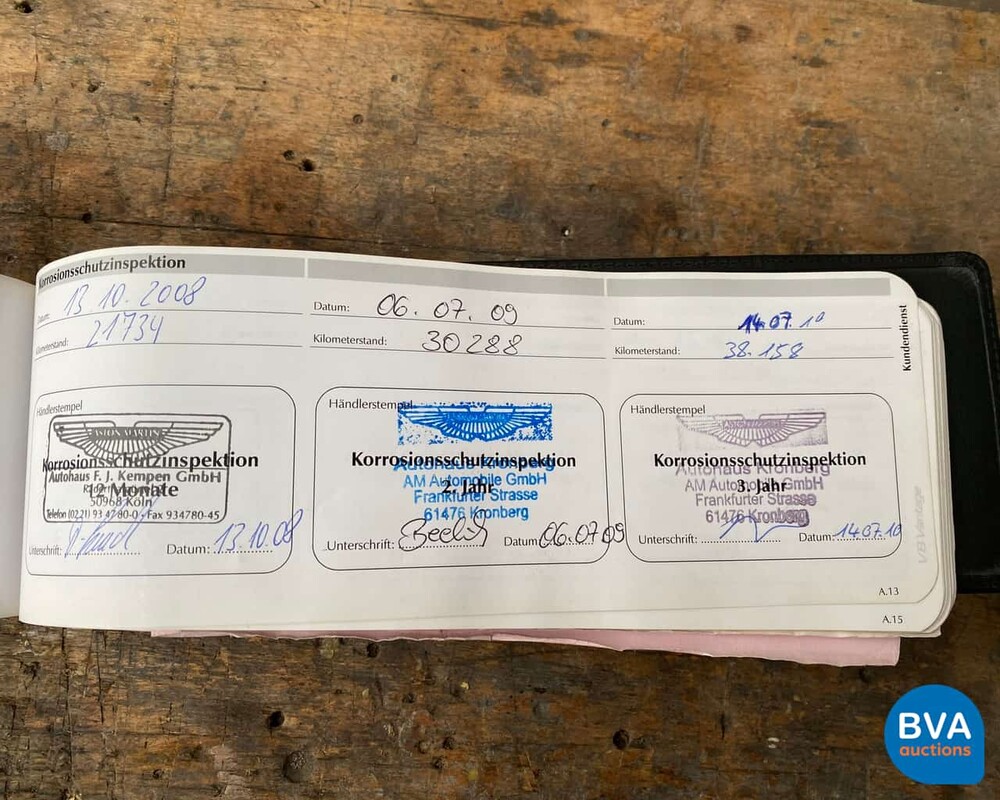 Aston Martin V8 Vantage Cabrio 4.3 V8 385hp 2007, ZR-559-Z.