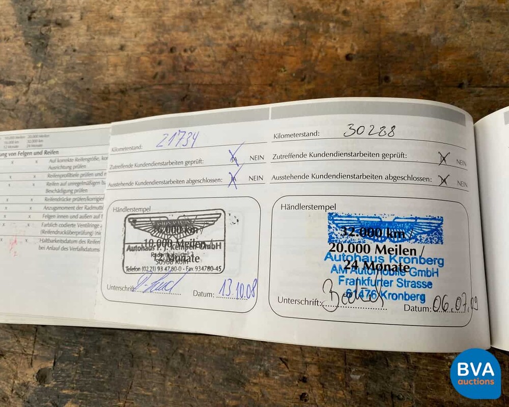 Aston Martin V8 Vantage Cabrio 4.3 V8 385hp 2007, ZR-559-Z.