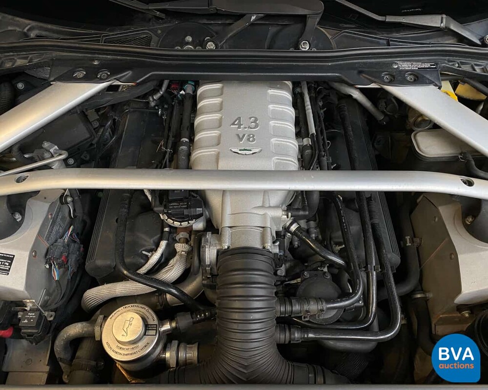 Aston Martin V8 Vantage Cabrio 4.3 V8 385hp 2007, ZR-559-Z.