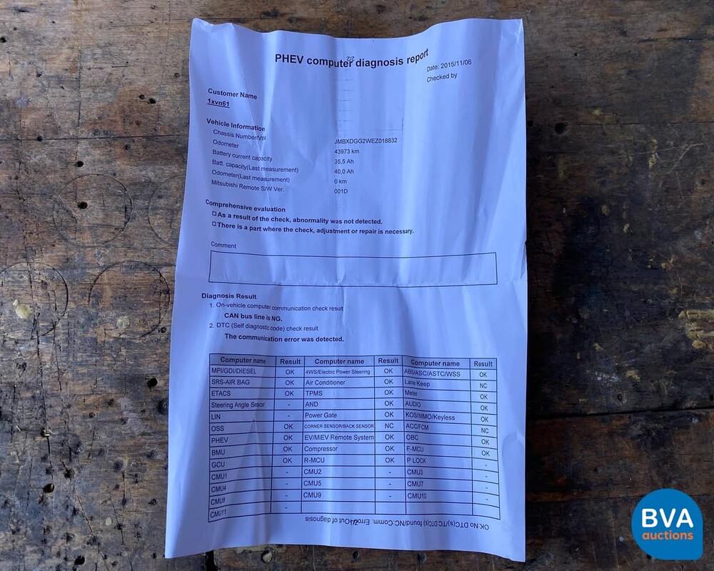 Mitsubishi Outlander PHEV Instyle 2014, 1-XVN-61.