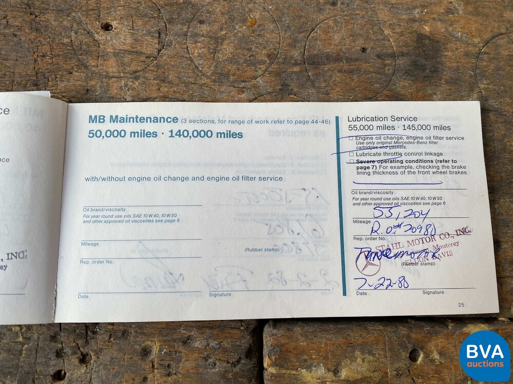 Mercedes-Benz 450SL R107 1974.