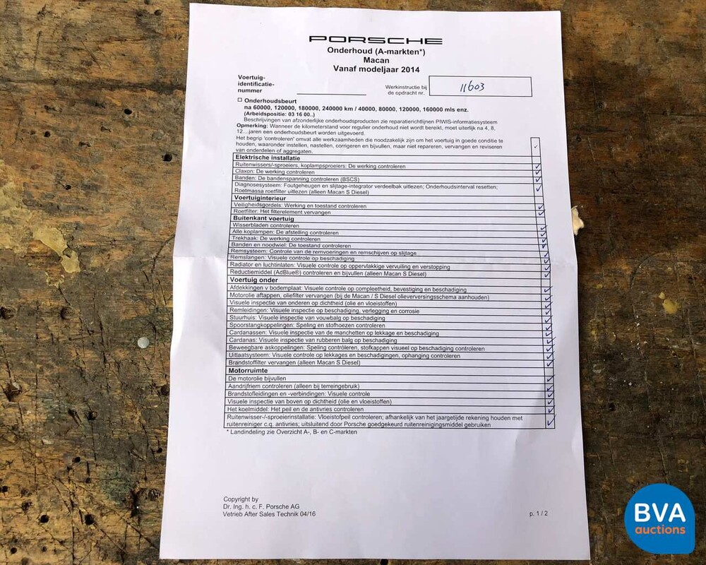Porsche Macan S SportChrono 258 PS 2015 EURO6 ORG-NL, 8-ZSG-04.