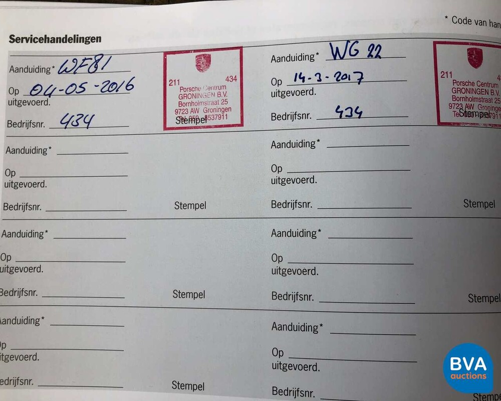 Porsche Macan S SportChrono 258 PS 2015 EURO6 ORG-NL, 8-ZSG-04.