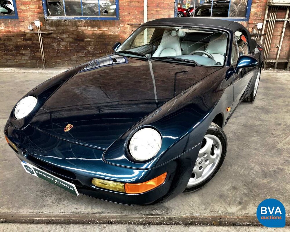 Porsche 968 Cabriolet 1992 240 PS (EU-Version).