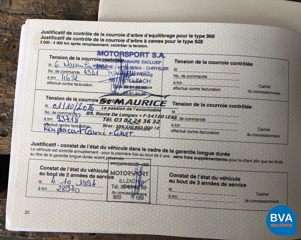 Porsche 968 Cabriolet 1992 240 PS (EU-Version).