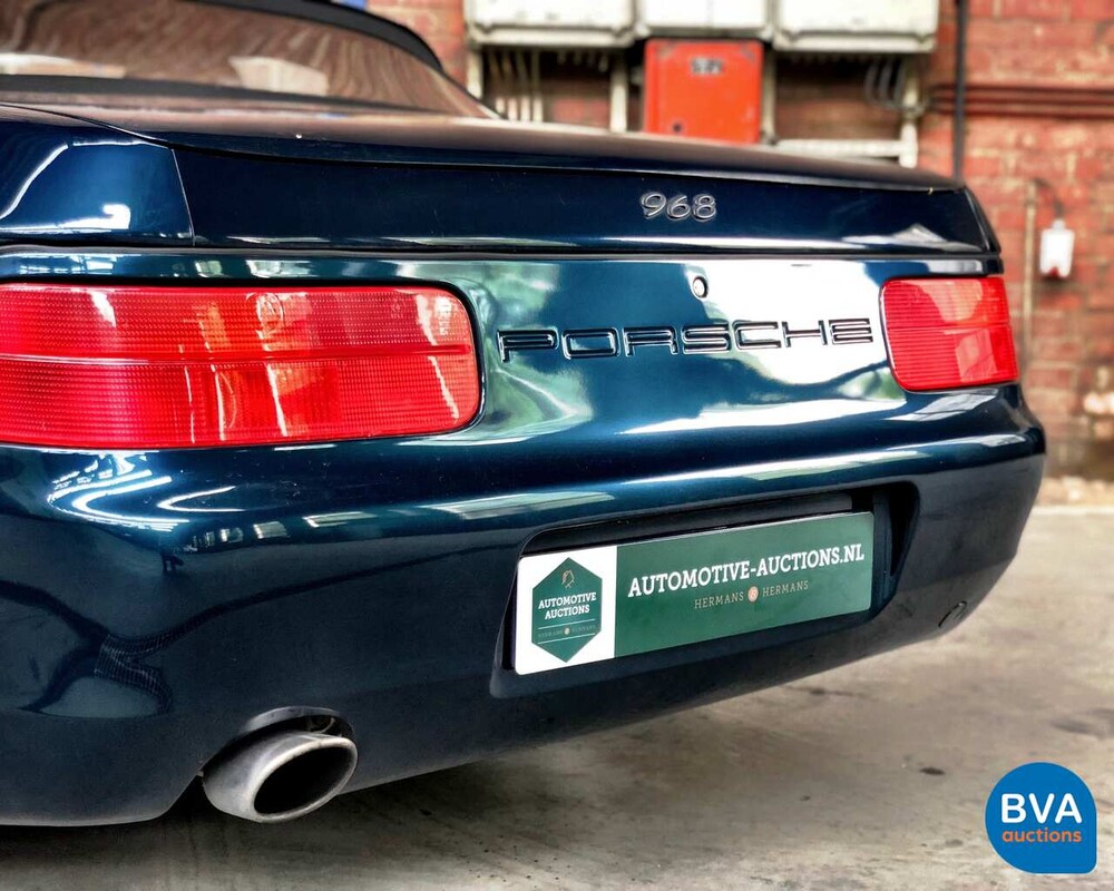 Porsche 968 Cabriolet 1992 240 PS (EU-Version).