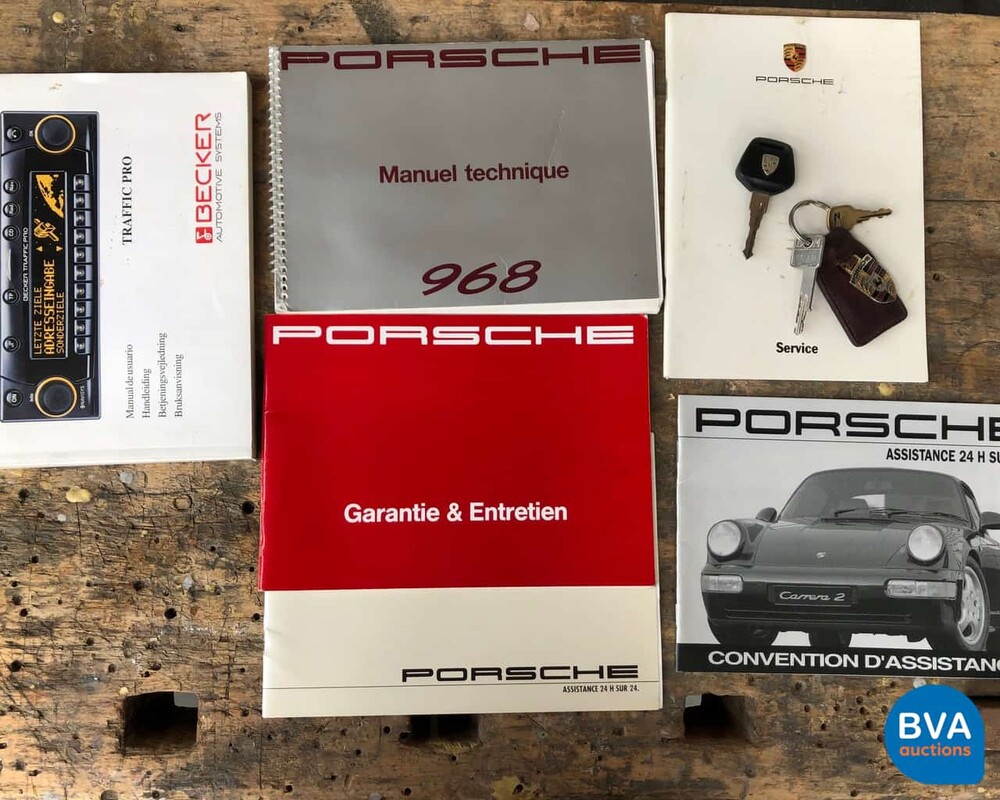 Porsche 968 Cabriolet 1992 240 PS (EU-Version).