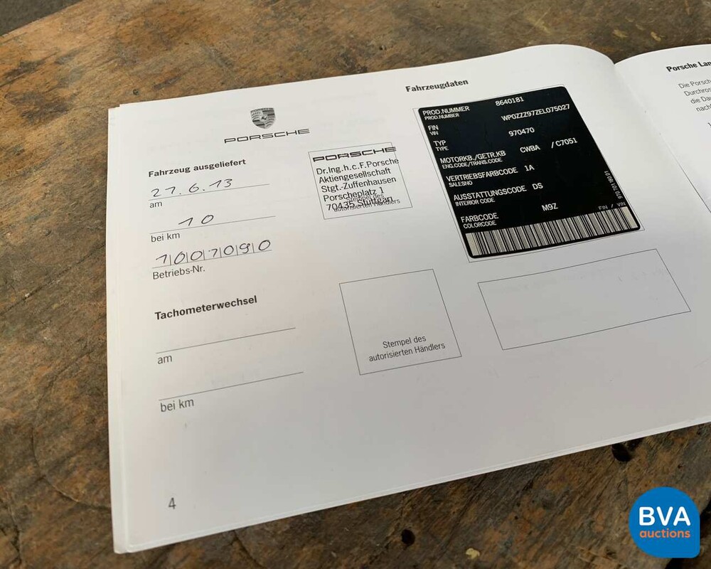 Porsche Panamera Turbo Executive 520 PS - Garantie - 2013, HB-384-K.