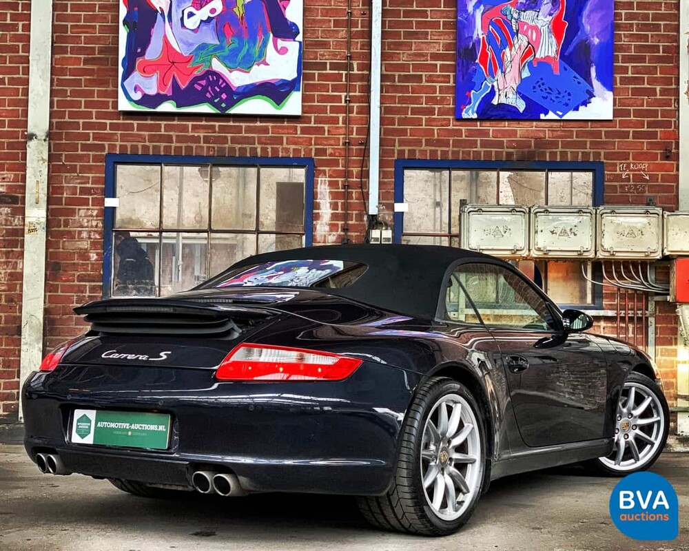 Porsche 911 Carrera S 3.8 Cabriolet 355 PS 997 2007, G-604-TT.