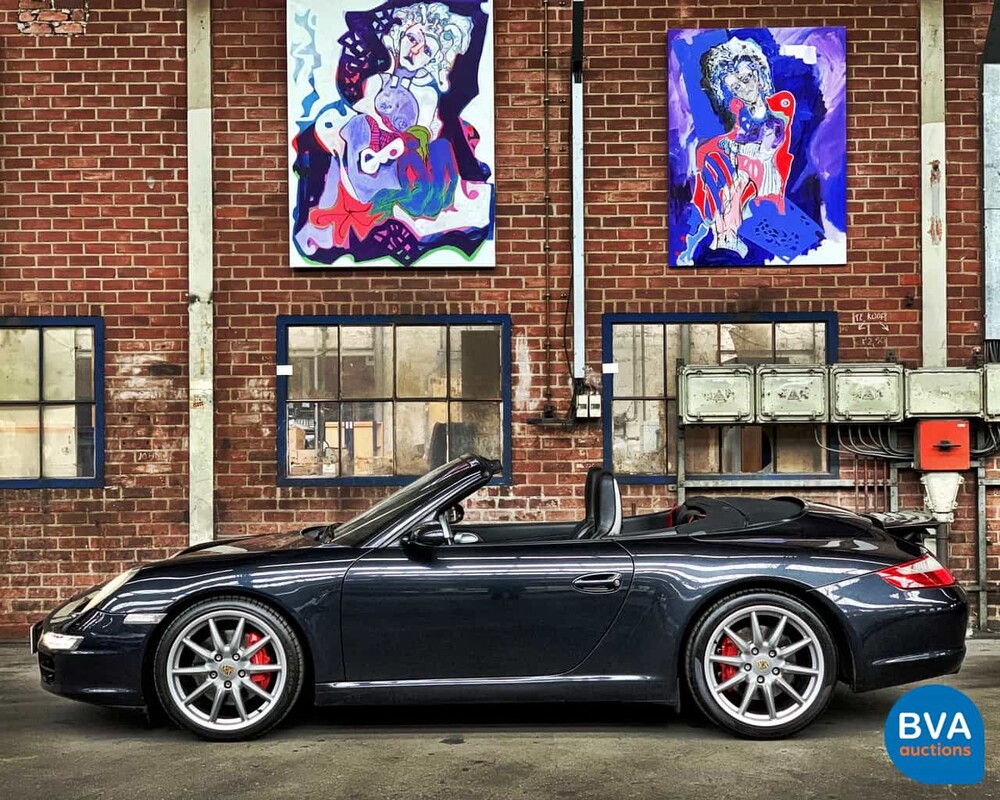 Porsche 911 Carrera S 3.8 Cabriolet 355 PS 997 2007, G-604-TT.