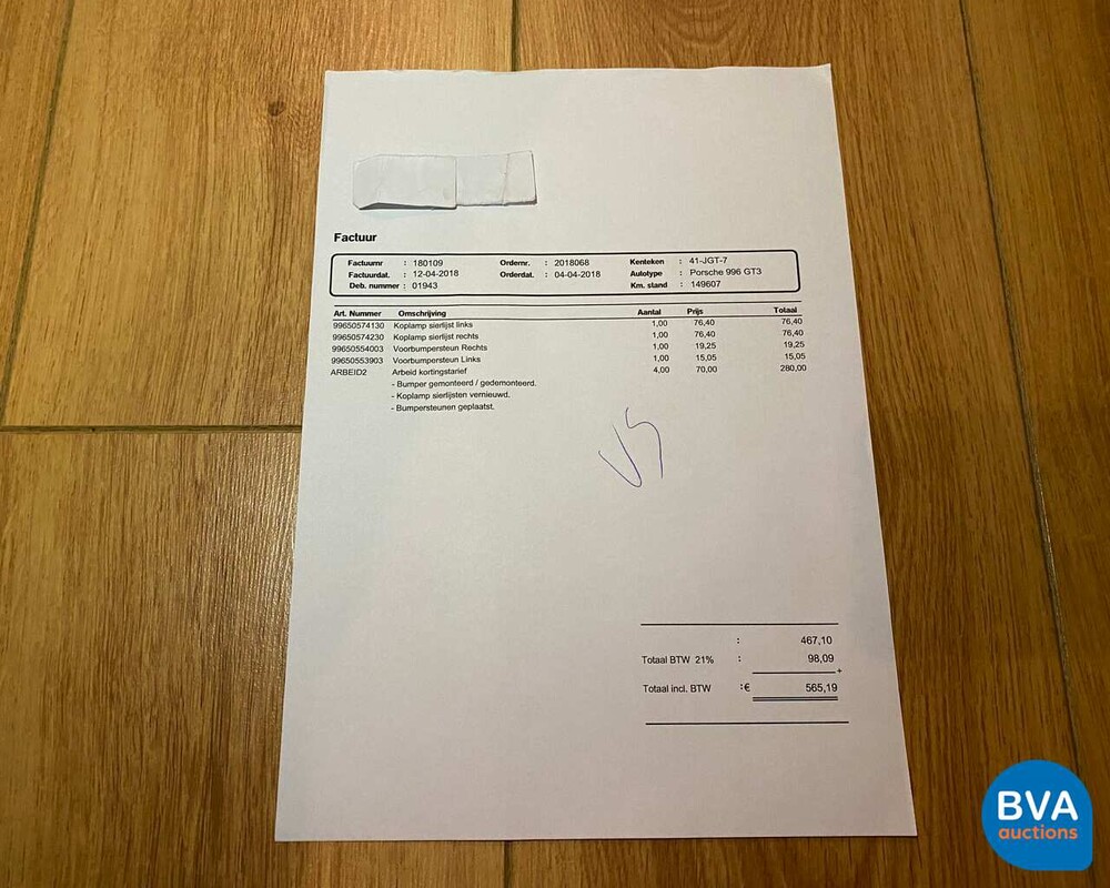 Porsche 911 GT3 360 PS 996 1999, 41-JGT-7.