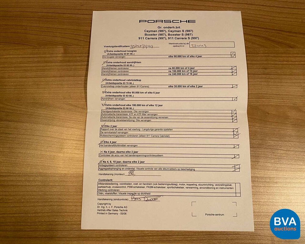 Porsche 911 3.8 Carrera S Sport Chrono 355PS 2005, 10-JFT-7.